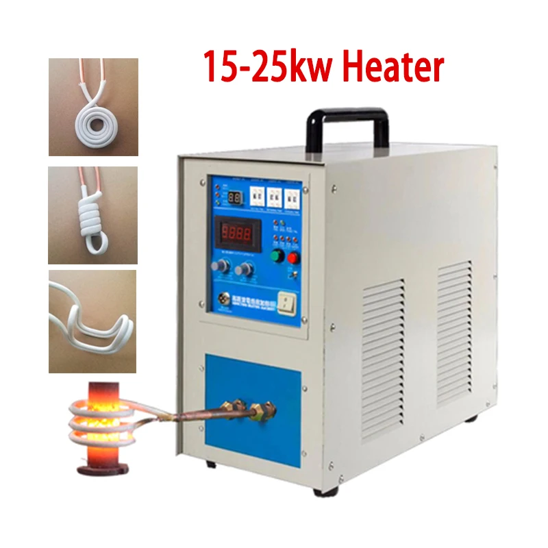 Induction Heater with 3 pcs coils 25KW Quenching Annealing Equipment Welder High Frequency Welding Machine Metal Melting Furnace
Induction Heater with 3 pcs coils 25KW Quenching Annealing Equipment Welder High Frequency Welding Machine Metal Melting Furnace