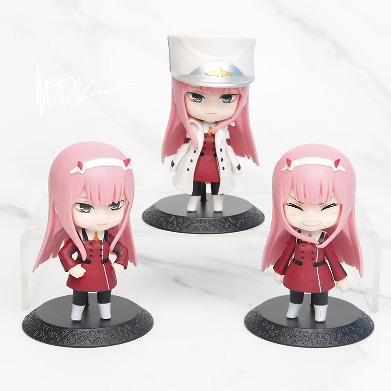 3pcs/set PVC Static Darling in the FranXX Anime Figure 02 ZERO TWO Kawaii Model Cute Standing New 10CM Toys Decoration Gifts
3pcs/set PVC Static Darling in the FranXX Anime Figure 02 ZERO TWO Kawaii Model Cute Standing New 10CM Toys Decoration Gifts