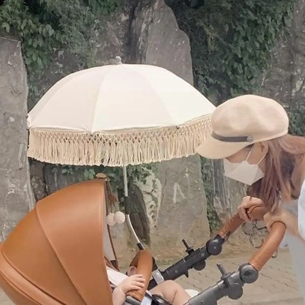 Baby Stroller Parasol Bohemian Vintage Parasol Umbrella Fringe Beach Outdoor Uv Folding Umbrella Pushcha D3t8
Baby Stroller Parasol Bohemian Vintage Parasol Umbrella Fringe Beach Outdoor Uv Folding Umbrella Pushcha D3t8