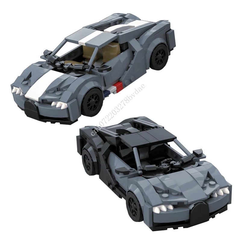 MOC Speed Champions Chiron Sport Gray SportsCar Model Building Blocks Bricks Technology DIY Creative Assembly Kids Toys Gifts
MOC Speed Champions Chiron Sport Gray SportsCar Model Building Blocks Bricks Technology DIY Creative Assembly Kids Toys Gifts