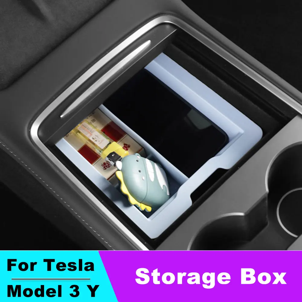 For Tesla Model 3/Y Central Control Silicone Double Storage Box 2021 2022 2023 Model 3 Model Y Interior Organizer Box Privacy
For Tesla Model 3/Y Central Control Silicone Double Storage Box 2021 2022 2023 Model 3 Model Y Interior Organizer Box Privacy