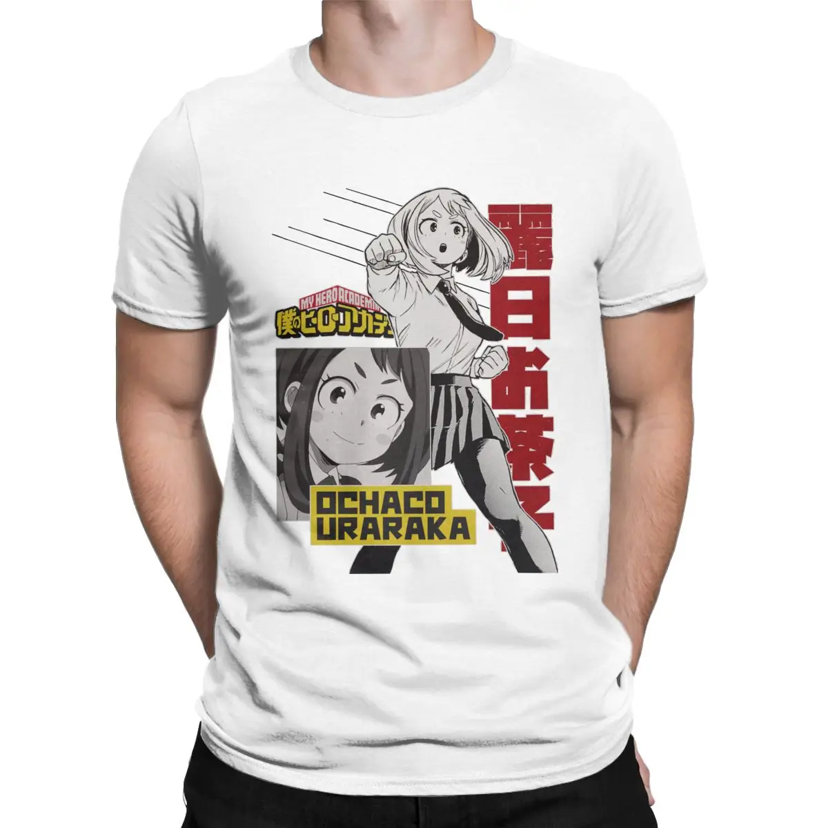 Ochaco Uraraka Hero Style My hero academia manga Anime t shirt for men 100% Cotton Tee Short Sleeve T Shirts Printed Clothing
Ochaco Uraraka Hero Style My hero academia manga Anime t shirt for men 100% Cotton Tee Short Sleeve T Shirts Printed Clothing