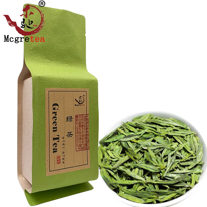 

2022 7A 150g Good Quality Dragon Well Longjing Tea the Chinese Green Tea West Lake Long Jing Lose Weight Health Care No teapot