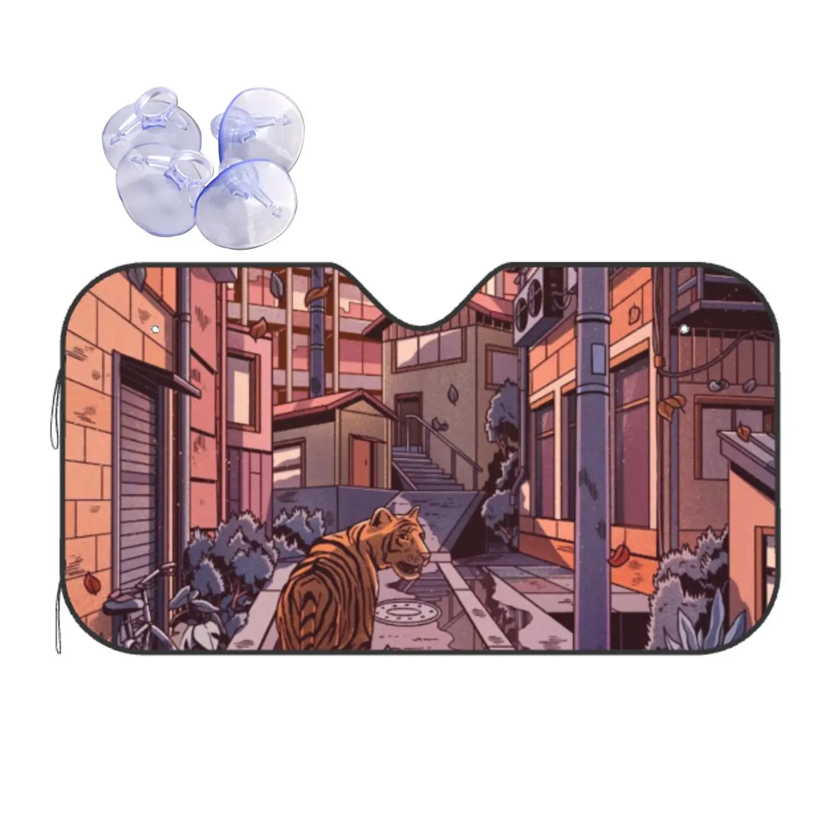 Tiger Skin Wild Animal Fashion Sunshade Windscreen 70x130cm Foils Sunshade Visor Ice Shield Dust Protection
Tiger Skin Wild Animal Fashion Sunshade Windscreen 70x130cm Foils Sunshade Visor Ice Shield Dust Protection