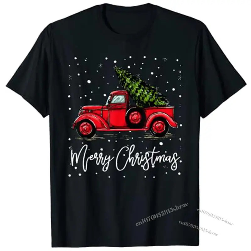 Merry Christmas Truck Red with Tree Xmas Pajama Funny Gifts T-Shirt Graphic Tee Tops
Merry Christmas Truck Red with Tree Xmas Pajama Funny Gifts T-Shirt Graphic Tee Tops