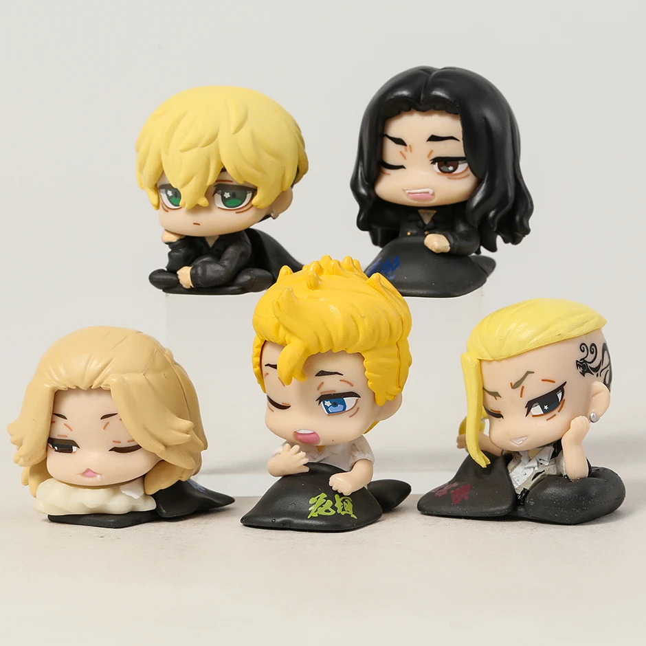 Tokyo Revengers Sleeping Mikey Draken Takemichi Hanagaki Baji Keisuke Matsuno Chifuyu Figures Collection Toys For Gift 5pcs/set
Tokyo Revengers Sleeping Mikey Draken Takemichi Hanagaki Baji Keisuke Matsuno Chifuyu Figures Collection Toys For Gift 5pcs/set