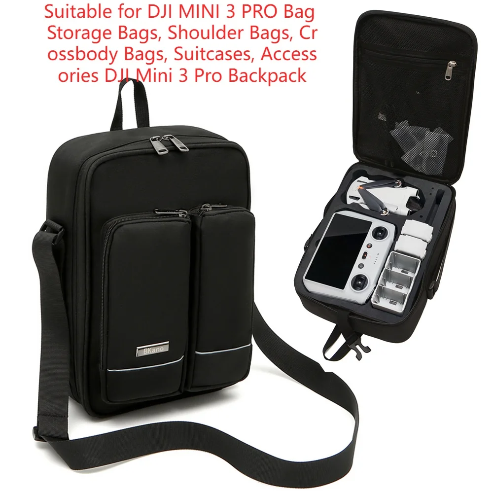 For DJI Mini 3 /Mini 3 Pro Accessory Case Organizer Bag, Black Large Capacity Storage Bag,Cross-Body Backpack
For DJI Mini 3 /Mini 3 Pro Accessory Case Organizer Bag, Black Large Capacity Storage Bag,Cross-Body Backpack