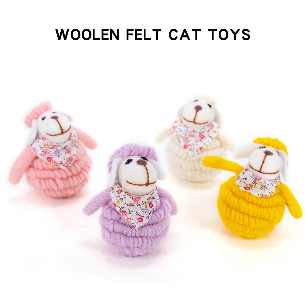 Woolen Cat Toy for Training Cat Chew Toy Kitten Catnip Toy Catmint Interactive Mute Vitality Sheep Gatos Accesorios Pet Supplies
Woolen Cat Toy for Training Cat Chew Toy Kitten Catnip Toy Catmint Interactive Mute Vitality Sheep Gatos Accesorios Pet Supplies