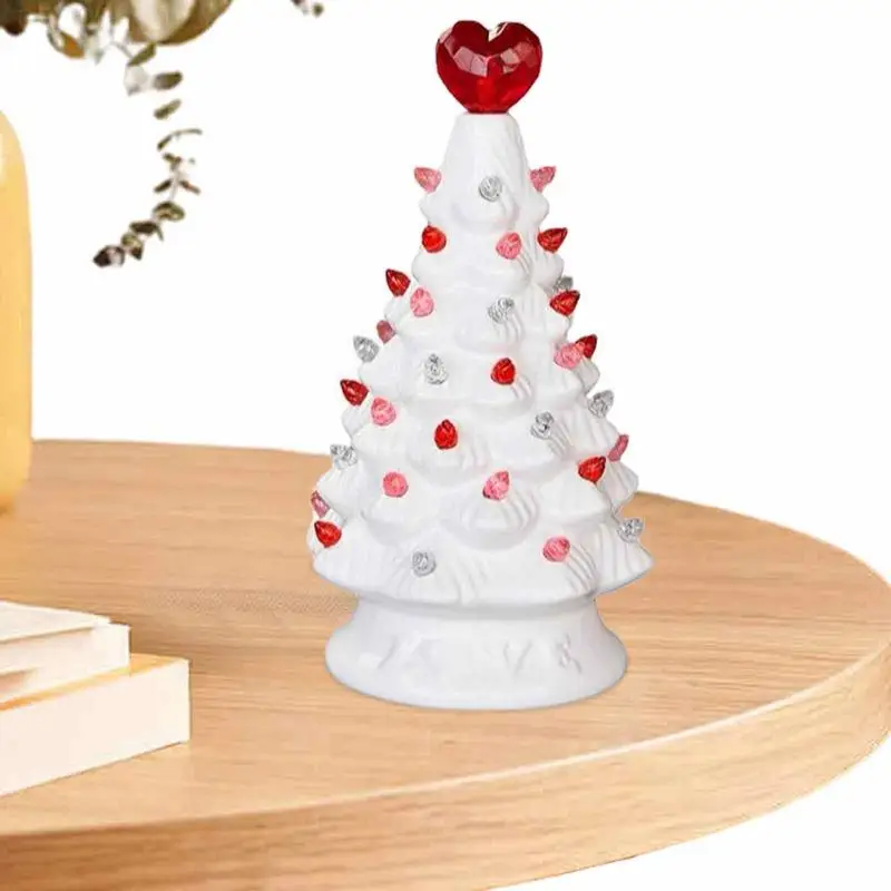 LED Ceramic Tree Battery Operated Tabletop Valentine LED Tree Vintage Christmas Decoration Lit Tree With Heart Treetop For
LED Ceramic Tree Battery Operated Tabletop Valentine LED Tree Vintage Christmas Decoration Lit Tree With Heart Treetop For