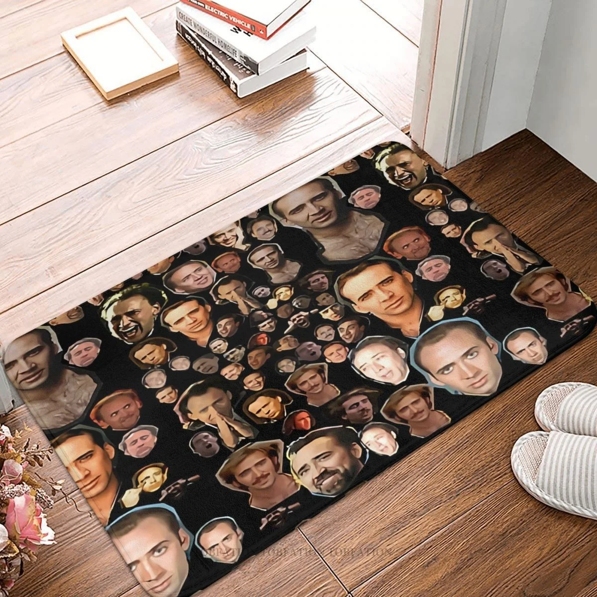 Nicolas Kitchen Non-Slip Carpet Faces Pattern Bedroom Mat Entrance Door Doormat Floor Decoration Rug
Nicolas Kitchen Non-Slip Carpet Faces Pattern Bedroom Mat Entrance Door Doormat Floor Decoration Rug