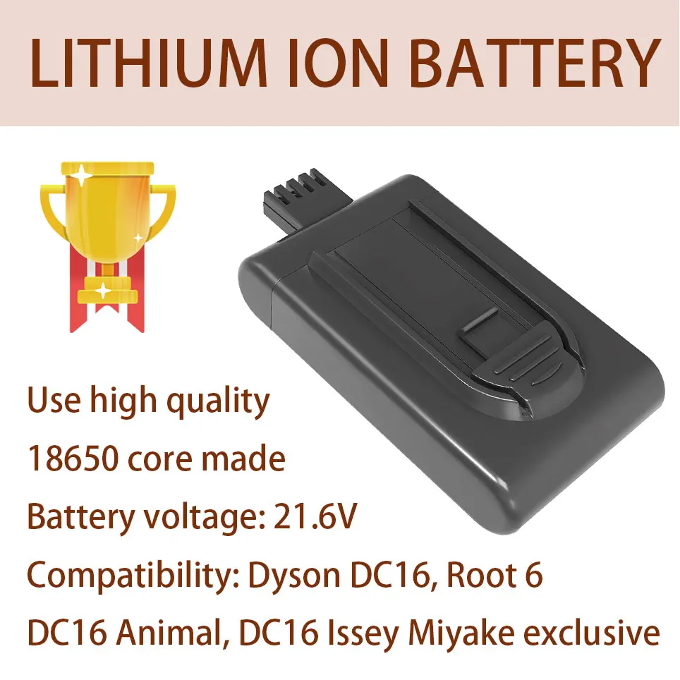 Сменная батарея 21,6 в для Dyson DC16, DC16, 6, Dyson DC16, ISSEY, MIYAKKE, exclusive Dyson DC16, Animal, Dyson DC16
Сменная батарея 21,6 в для Dyson DC16, DC16, 6, Dyson DC16, ISSEY, MIYAKKE, exclusive Dyson DC16, Animal, Dyson DC16