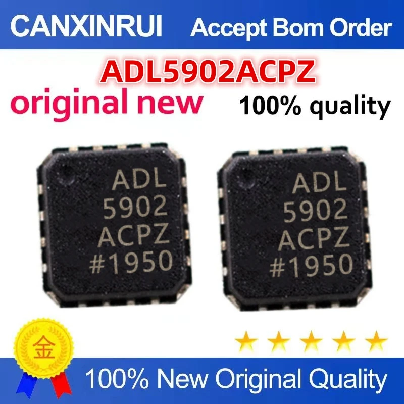 Оригинальные новые 100% Качественные электронные компоненты ADL5902ACPZ, интегральные микросхемы
Оригинальные новые 100% Качественные электронные компоненты ADL5902ACPZ, интегральные микросхемы