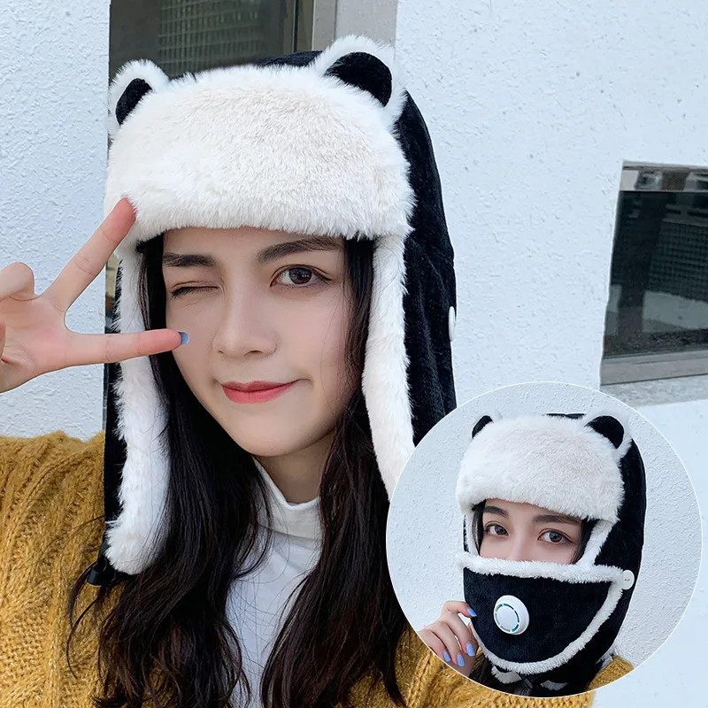 Fashion Cat Ears Bomber Hat For Women Men Earflap Russian Ushanka Cap Warm Cotton Balaclava Winter Hats Windproof Snow Ski Caps
Fashion Cat Ears Bomber Hat For Women Men Earflap Russian Ushanka Cap Warm Cotton Balaclava Winter Hats Windproof Snow Ski Caps