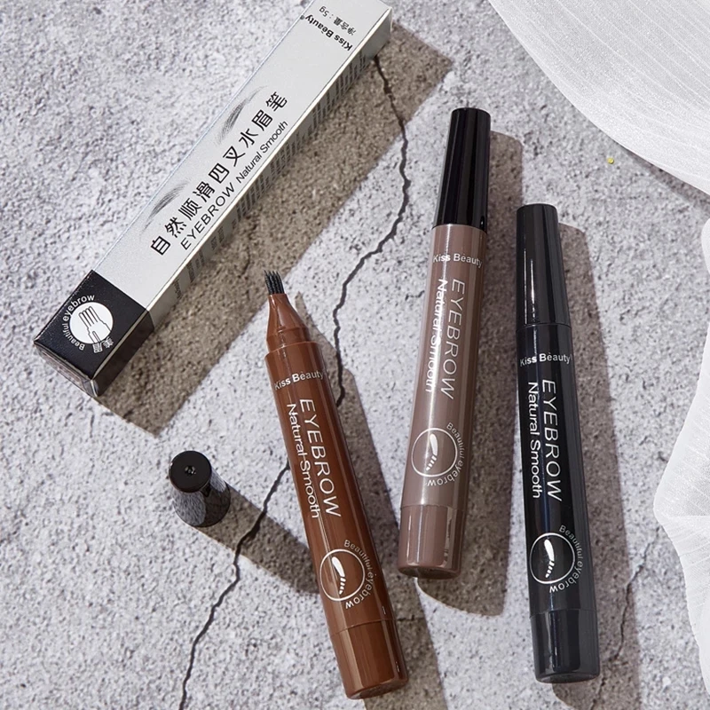 5 Colors 4Headed Eyebrow Pencil Waterproof Liquid Natural Eyebrow Pen lazy Brown black eyebrow pencil Long Lasting Women Makeup
5 Colors 4Headed Eyebrow Pencil Waterproof Liquid Natural Eyebrow Pen lazy Brown black eyebrow pencil Long Lasting Women Makeup