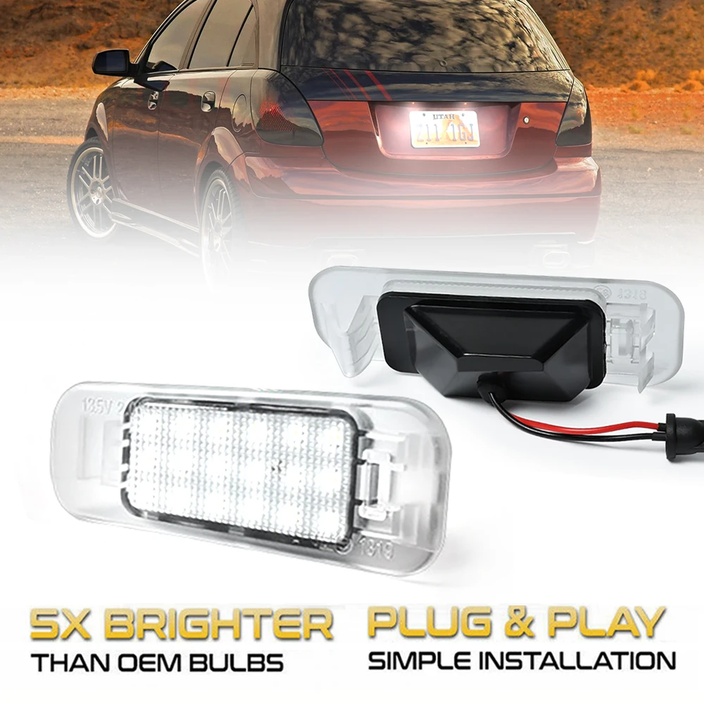 2Pcs High Brightness LED License Plate Light Number Plate Lamps For Kia Rio 2 JB DC Rio5 Hatchback New Pride Sephia Sport
2Pcs High Brightness LED License Plate Light Number Plate Lamps For Kia Rio 2 JB DC Rio5 Hatchback New Pride Sephia Sport