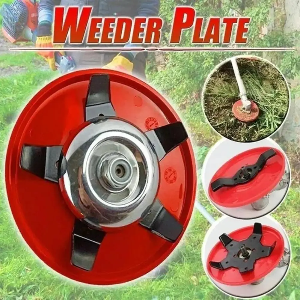 

Universal Brush Cutter Trimmer Head Metal Blades Trimmer Dry Paddy Tool Field Garden Mower Land Machine Lawn Grass C5V6