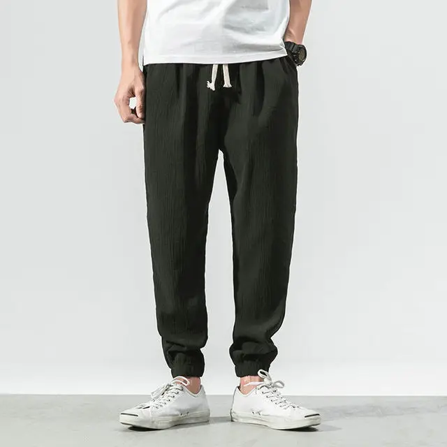 2022 new men's pants Chinese style spring and summer casual light cotton and linen sports pants
2022 new men's pants Chinese style spring and summer casual light cotton and linen sports pants