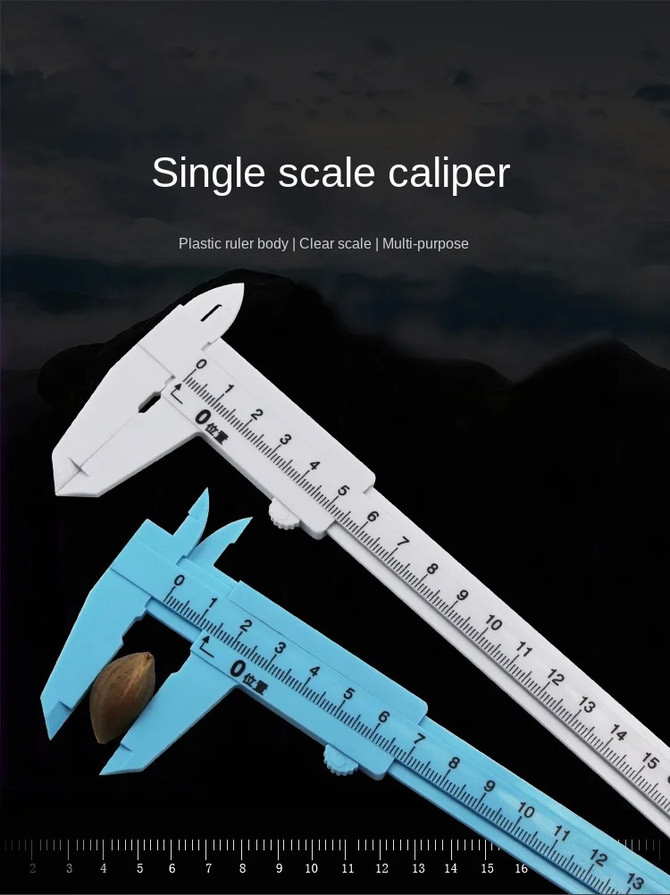 Wholesale 150MM Simple Plastic Vernier Caliper Student Experimental Teaching Vernier Plastic Vernier Caliper
Wholesale 150MM Simple Plastic Vernier Caliper Student Experimental Teaching Vernier Plastic Vernier Caliper