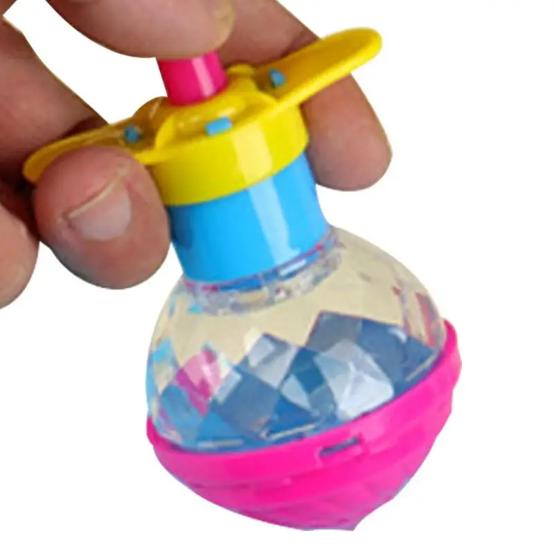 

Креативный детский вращающийся верх, гироскоп, мигающие строительные игрушки, светящийся красочный пусковой механизм, вращающаяся игрушка...