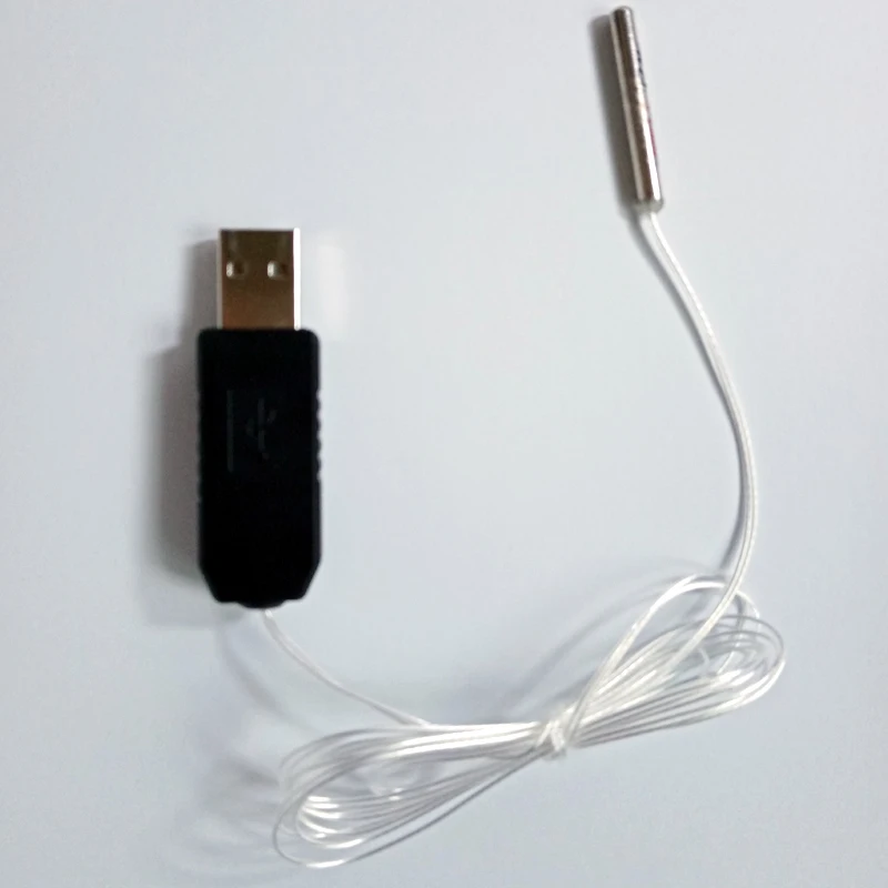 USB Waterproof Temperature Sensor Collector Curve Display PT100/PT1000 Thermal Resistance Probe
USB Waterproof Temperature Sensor Collector Curve Display PT100/PT1000 Thermal Resistance Probe