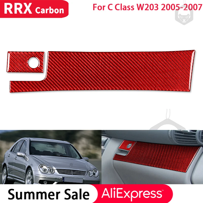 RRX Car Accessories for Mercedes-Benz W203 C-Class 2005-2007 Real Carbon Fiber Copilot Glove Box Cover Trim Stickers Car Styling
RRX Car Accessories for Mercedes-Benz W203 C-Class 2005-2007 Real Carbon Fiber Copilot Glove Box Cover Trim Stickers Car Styling