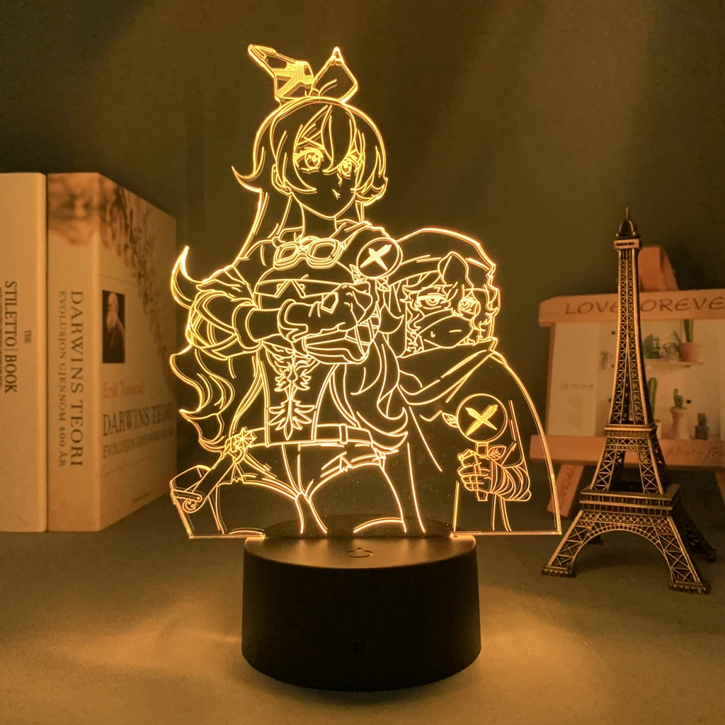 Anime Genshin Impact Amber Acrylic 3D Touch Sensor Colorfu Led Night Light Home Decoration Lamp Bedside Led Night Light Toy Gift
Anime Genshin Impact Amber Acrylic 3D Touch Sensor Colorfu Led Night Light Home Decoration Lamp Bedside Led Night Light Toy Gift