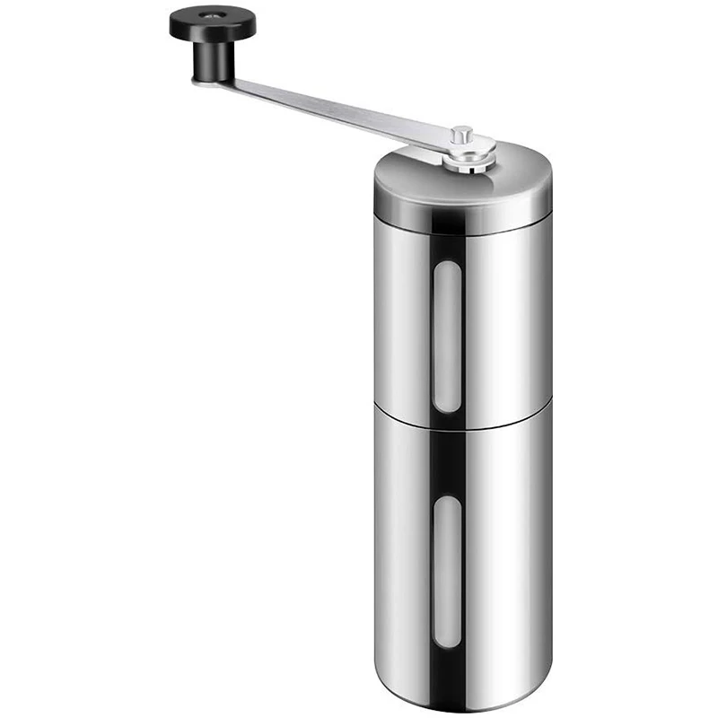 Manual Coffee Grinder With Adjustable Setting - Conical Burr Mill & Brushed Stainless Steel - Burr Coffee Grinder For Aeropress,
Manual Coffee Grinder With Adjustable Setting - Conical Burr Mill & Brushed Stainless Steel - Burr Coffee Grinder For Aeropress,