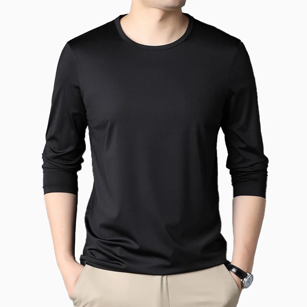 Men's T-shirts Casual Slim Fit Long Sleeve T-shirt Undershirt Blouse Muscle Top Workout Tees Men Clothing
Men's T-shirts Casual Slim Fit Long Sleeve T-shirt Undershirt Blouse Muscle Top Workout Tees Men Clothing
