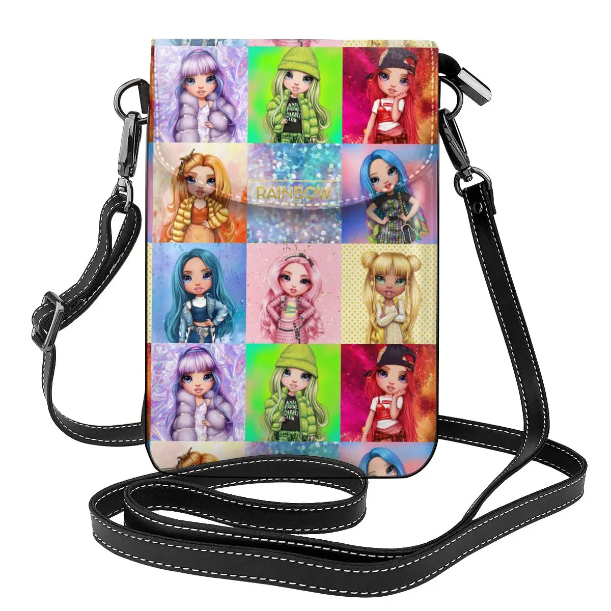 Rainbow High Girls Cartoon Shoulder Bag Office Woman Women Bags Gift Funny Leather Purse
Rainbow High Girls Cartoon Shoulder Bag Office Woman Women Bags Gift Funny Leather Purse