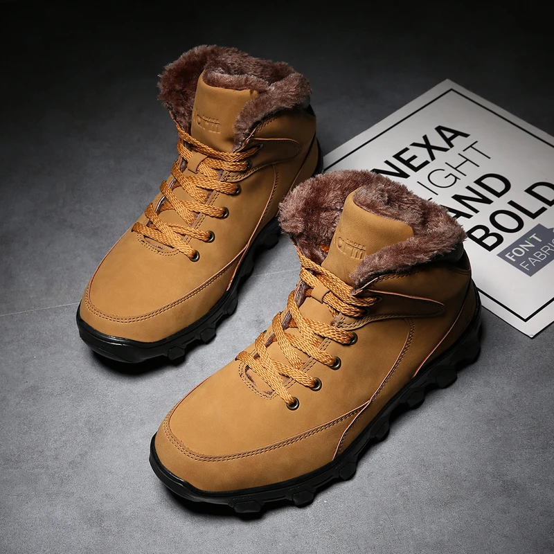 Men's Boots plus velvet plus cotton boots winter casual men's shoes to keep warm trend cotton shoes warm ankle boots black
Men's Boots plus velvet plus cotton boots winter casual men's shoes to keep warm trend cotton shoes warm ankle boots black