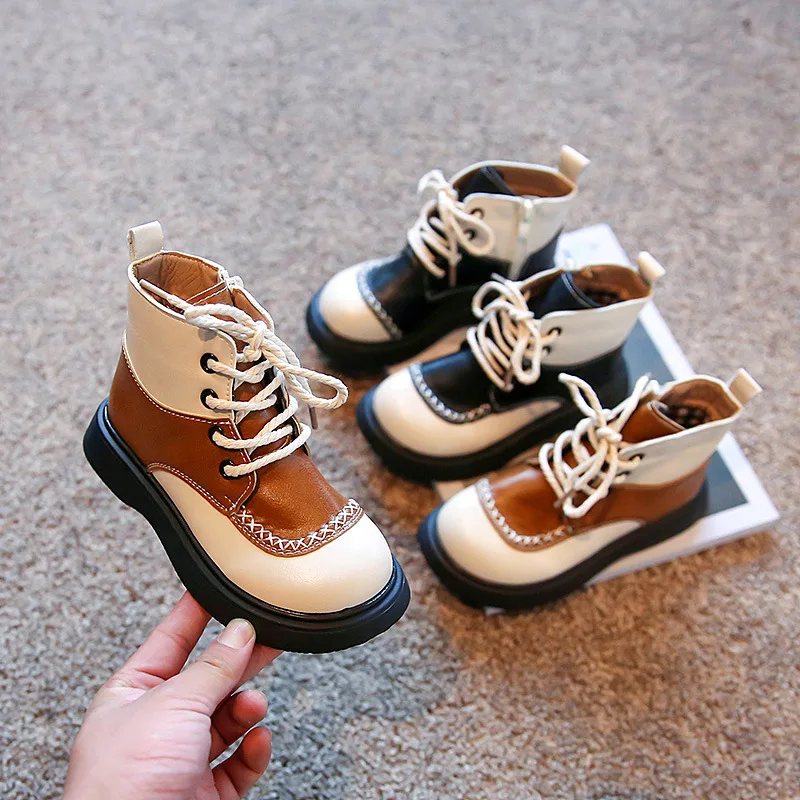 Britain Style Kids Fashion PU Splicing 2022 Spring and Autumn New Boys Casual Non-slip Child Ankle Boots for Girls Casual Korean
Britain Style Kids Fashion PU Splicing 2022 Spring and Autumn New Boys Casual Non-slip Child Ankle Boots for Girls Casual Korean