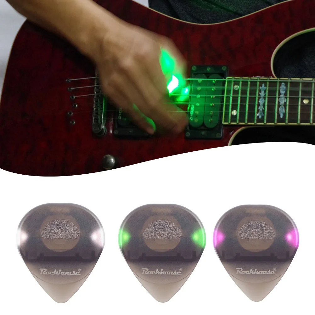 2023new LED Glowing Guitar Pick Food-Grade Plastic Guitar Touch Luminous Pick Musical Stringed Instrument Glowing Plectrum Acces
2023new LED Glowing Guitar Pick Food-Grade Plastic Guitar Touch Luminous Pick Musical Stringed Instrument Glowing Plectrum Acces