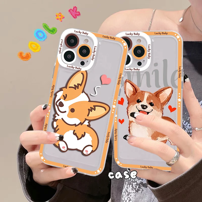 Cute Corgi Phone Case for iPhone 11 12 13 Mini Pro Max 14 Pro Max Case shell
Cute Corgi Phone Case for iPhone 11 12 13 Mini Pro Max 14 Pro Max Case shell