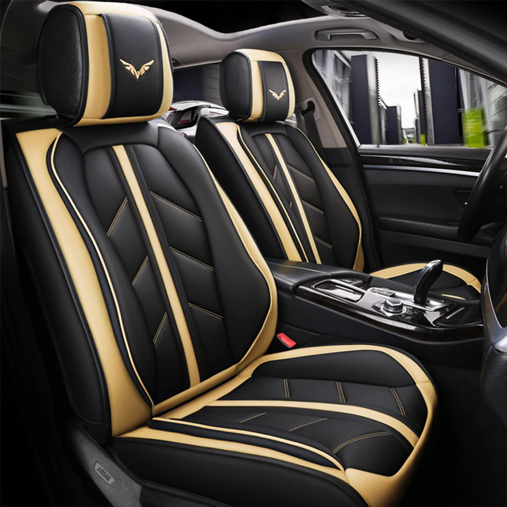 

Universal Leather Car Seat Covers for Toyota Rav4 Wish Land Cruiser Mark Auris Prius Camry Corolla Crown Prado Auto Accessories
