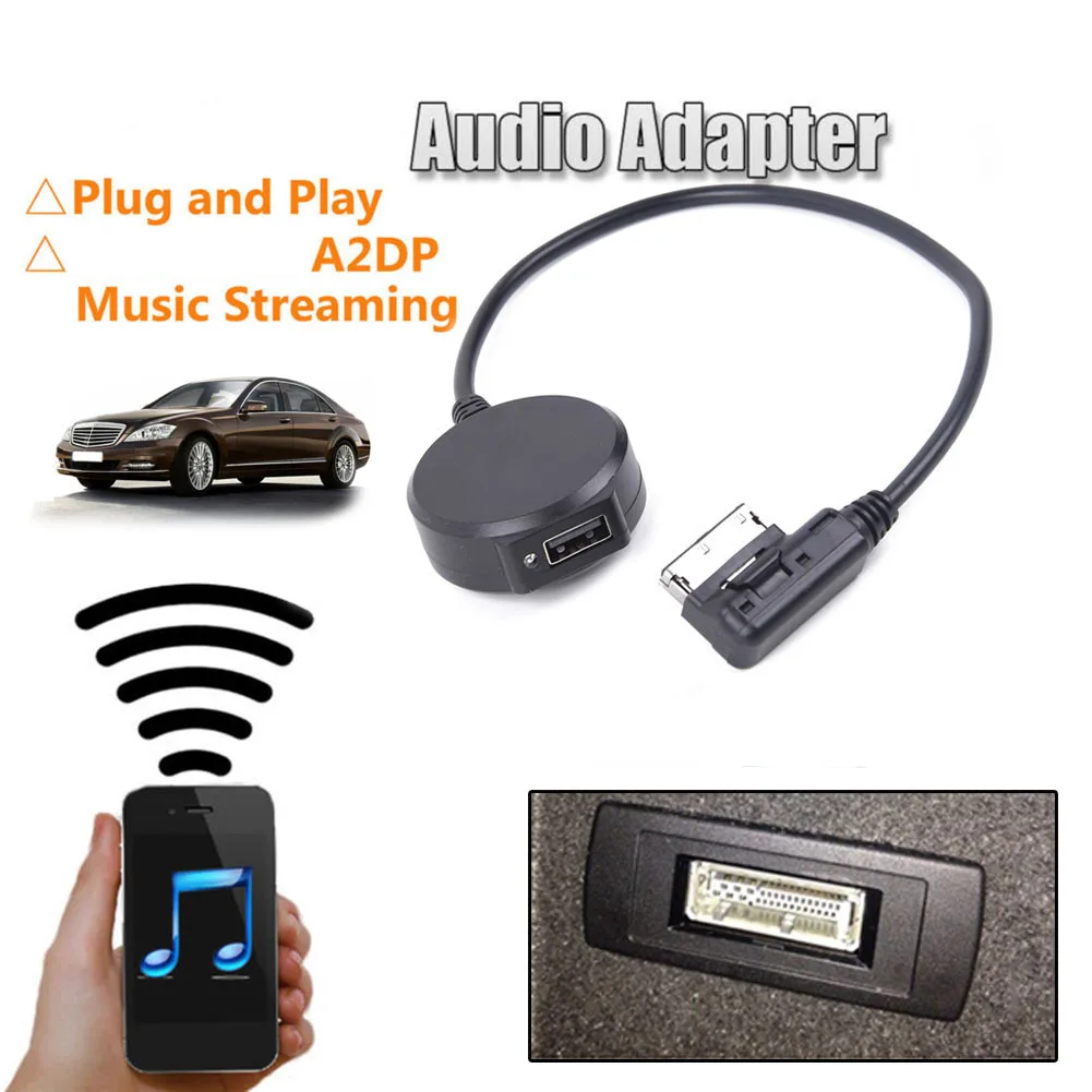 Интерфейс — беспроводной адаптер USB-музыкальные кабели AUX для Mercedes MMI A2DP
