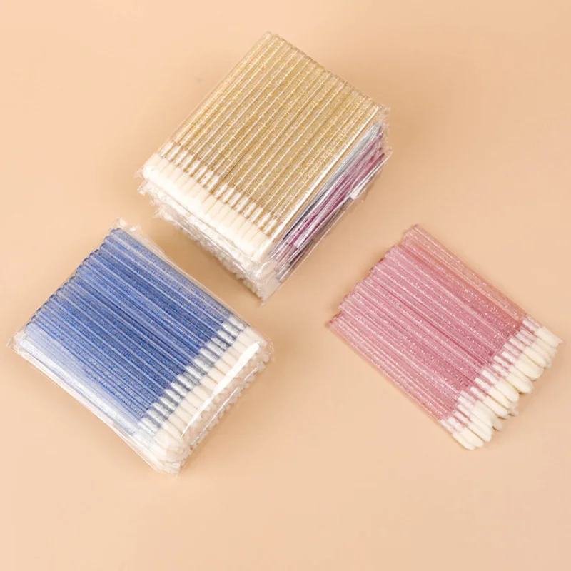 50Pcs Disposable Lip Brush Concealer Lip Makeup Brush Lipstick Smear Basic Makeup Tools
50Pcs Disposable Lip Brush Concealer Lip Makeup Brush Lipstick Smear Basic Makeup Tools
