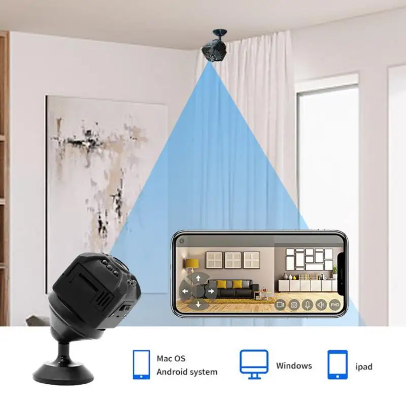 Sports 1080p Remote Camera Infrared Surveillance Camera Night Cctv Camera Smart Home
Sports 1080p Remote Camera Infrared Surveillance Camera Night Cctv Camera Smart Home
