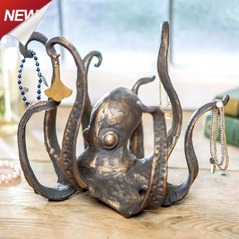 Octopuses Statue Unique Octopus Sculpture Crafts Desktop Home Decoration fun Cast Cup Holder Multipurpose Resin Jewelry Holder
Octopuses Statue Unique Octopus Sculpture Crafts Desktop Home Decoration fun Cast Cup Holder Multipurpose Resin Jewelry Holder