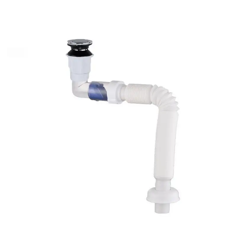 Universal Sink Drain Pipe Expandable Tube S Trap Quick Drainage And Anti-Odor Design Adjustable P Trap For Kitchen Sink Drain &
Universal Sink Drain Pipe Expandable Tube S Trap Quick Drainage And Anti-Odor Design Adjustable P Trap For Kitchen Sink Drain &