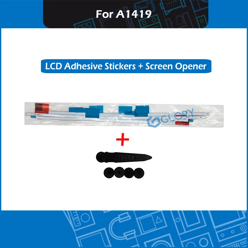Full New LCD Screen Adhesive Stickers Tape Paper + Tool Kit For Apple iMac 27" A1419 Display Screen 2012-2017
Full New LCD Screen Adhesive Stickers Tape Paper + Tool Kit For Apple iMac 27" A1419 Display Screen 2012-2017