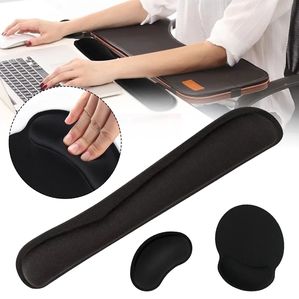 Ergonomic Mouse Pad with Wrist Support and Keyboard Wrist Rest Upgrade Enlarge Gel Memory Foam Set for Computer Laptop Office
Ergonomic Mouse Pad with Wrist Support and Keyboard Wrist Rest Upgrade Enlarge Gel Memory Foam Set for Computer Laptop Office