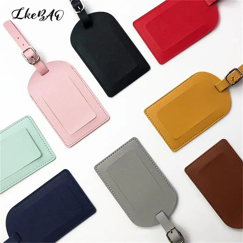 1PC Suitcase Identifier Label Portable PU Leather Luggage Tag Baggage Boarding Bag Tag Name ID Address Holder Travel Accessories
1PC Suitcase Identifier Label Portable PU Leather Luggage Tag Baggage Boarding Bag Tag Name ID Address Holder Travel Accessories
