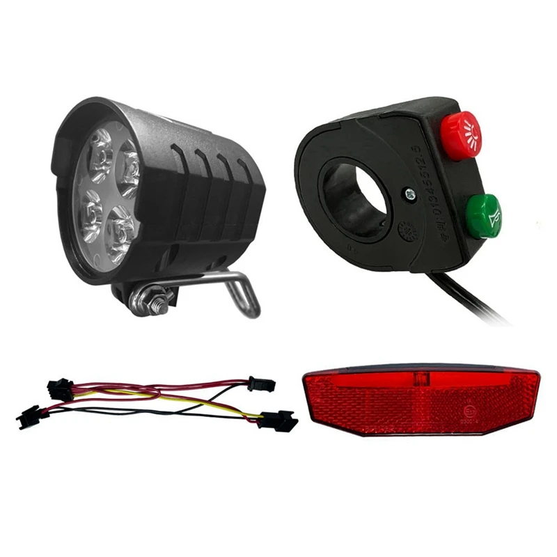 Ebike Switch DK11 With QD168 Frontlight DR001 Taillight Warning Light Turn Signal Horn Ebike Accessories
Ebike Switch DK11 With QD168 Frontlight DR001 Taillight Warning Light Turn Signal Horn Ebike Accessories
