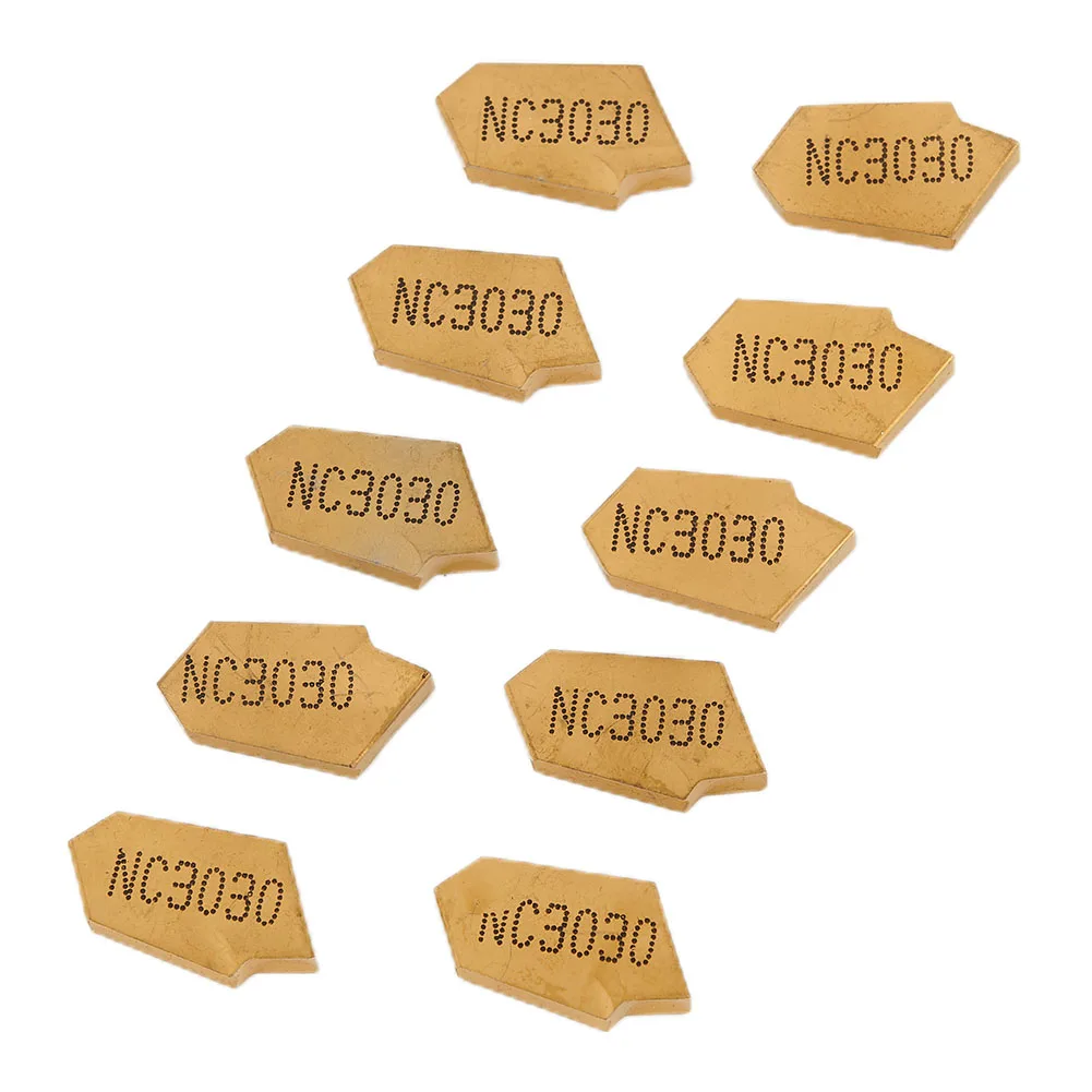 Semi-finishing Insert 3mm 10Pcs Steel GTN-3 Gold NC3020 ZQMX3N11-1E YBC251 Parts Engine Latest Useful Durable New
Semi-finishing Insert 3mm 10Pcs Steel GTN-3 Gold NC3020 ZQMX3N11-1E YBC251 Parts Engine Latest Useful Durable New