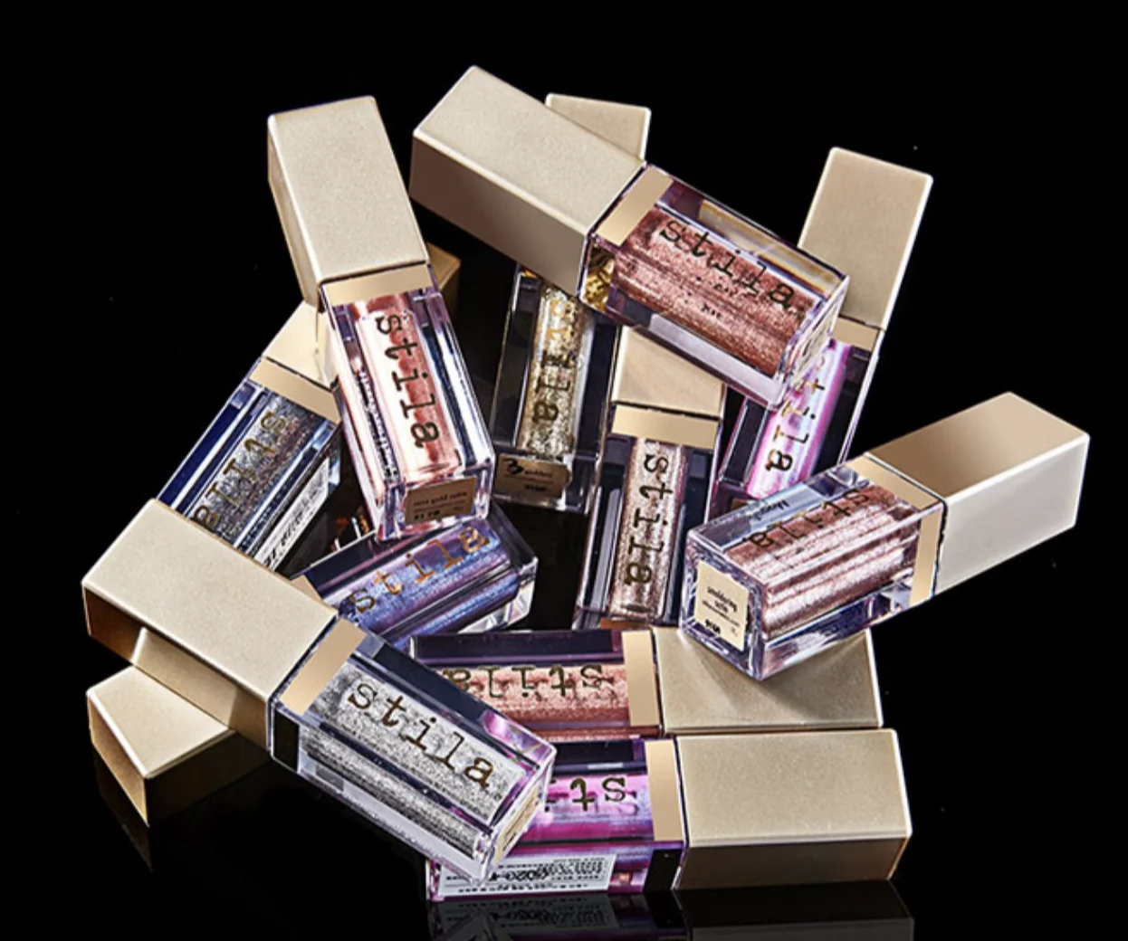 STILA 6pcs Liquid Eyeshadow Pearlescent Liquid Eye Shadow Glitter Sequins Lying Eye Cosmetic Shiny Makeup eyeshadow bulk
STILA 6pcs Liquid Eyeshadow Pearlescent Liquid Eye Shadow Glitter Sequins Lying Eye Cosmetic Shiny Makeup eyeshadow bulk
