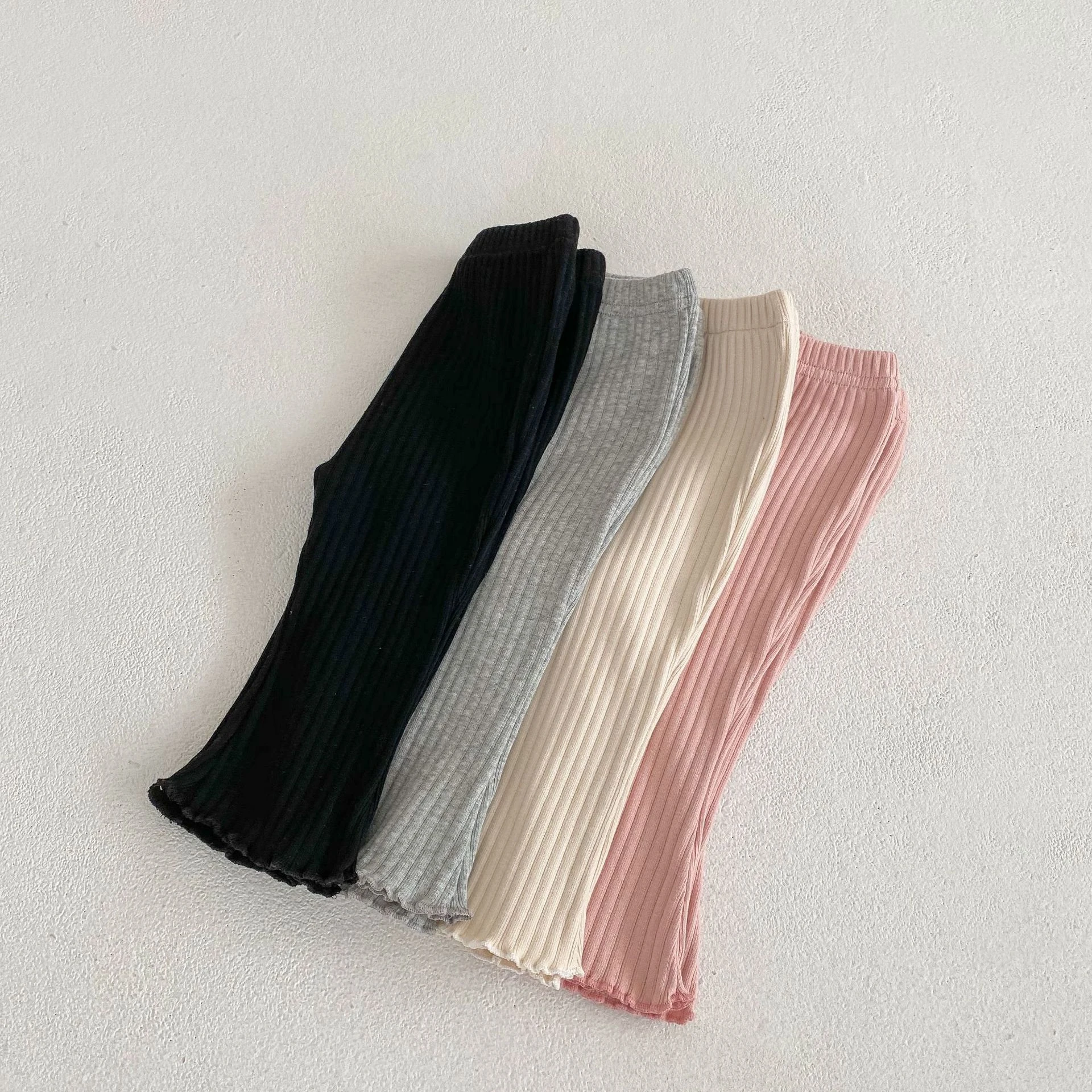 2023 Baby Bell-Bottom Pants Girl Baby Solid Color Elastic Pit Strip Leggings Wood Ear Casual Pants Baby Clothes
2023 Baby Bell-Bottom Pants Girl Baby Solid Color Elastic Pit Strip Leggings Wood Ear Casual Pants Baby Clothes