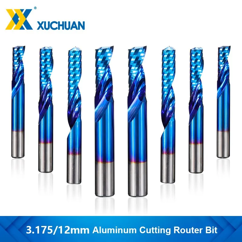 CNC Router Bit 3.175/12mm Shank Carbide End Mill Single Flute Milling Cutter for Cutting Aluminum Copper Milling Tool
CNC Router Bit 3.175/12mm Shank Carbide End Mill Single Flute Milling Cutter for Cutting Aluminum Copper Milling Tool