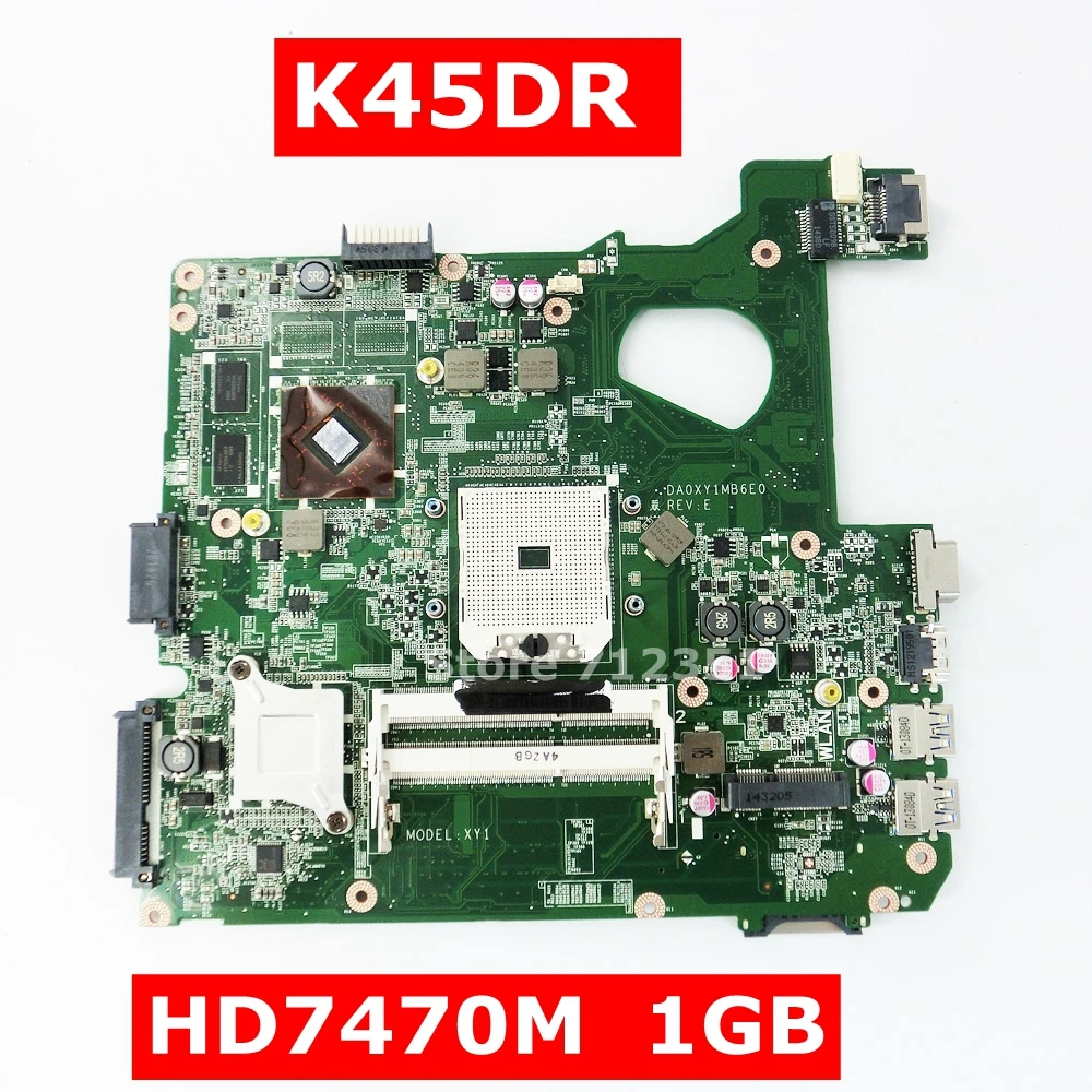 K45DR With Graphics card HD7470M 1GB Mainboard For ASUS A45D A45DR K45D K45DR R400D R400DR Laptop Motherboard 100% Tested
K45DR With Graphics card HD7470M 1GB Mainboard For ASUS A45D A45DR K45D K45DR R400D R400DR Laptop Motherboard 100% Tested