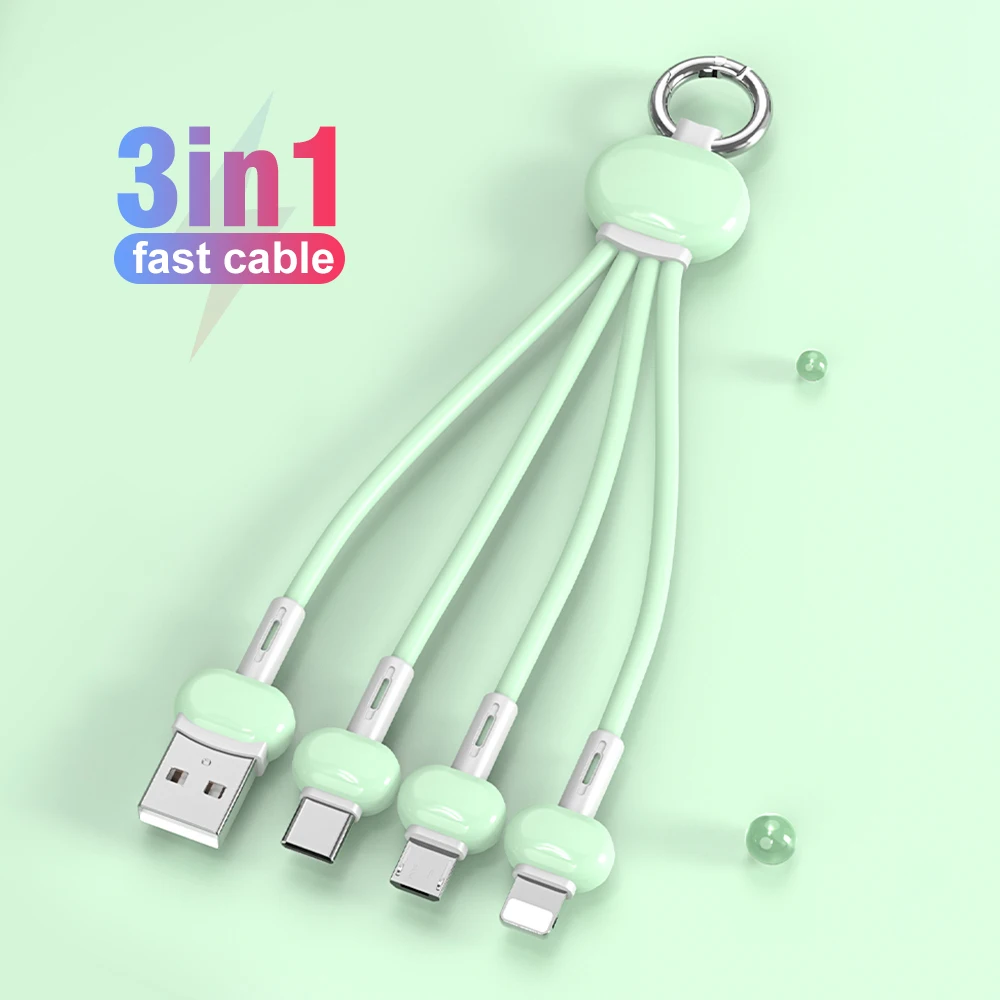 2.4A 3 в 1 Micro USB Type C/8 Pin мульти-зарядный кабель для iPhone 13 12 11 Huawei P40 Pro S10
2.4A 3 в 1 Micro USB Type C/8 Pin мульти-зарядный кабель для iPhone 13 12 11 Huawei P40 Pro S10