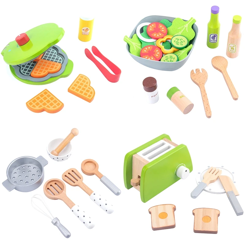 Children Kitchen Toys DIY Cooking Pretend Play Simulation Wooden Kitchen Food Toys For Kids Toy Set
Children Kitchen Toys DIY Cooking Pretend Play Simulation Wooden Kitchen Food Toys For Kids Toy Set
